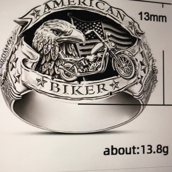 Locomotive Eagle Shape Ring Riders !!!!! NEW🎁 - Picture 2 of 2